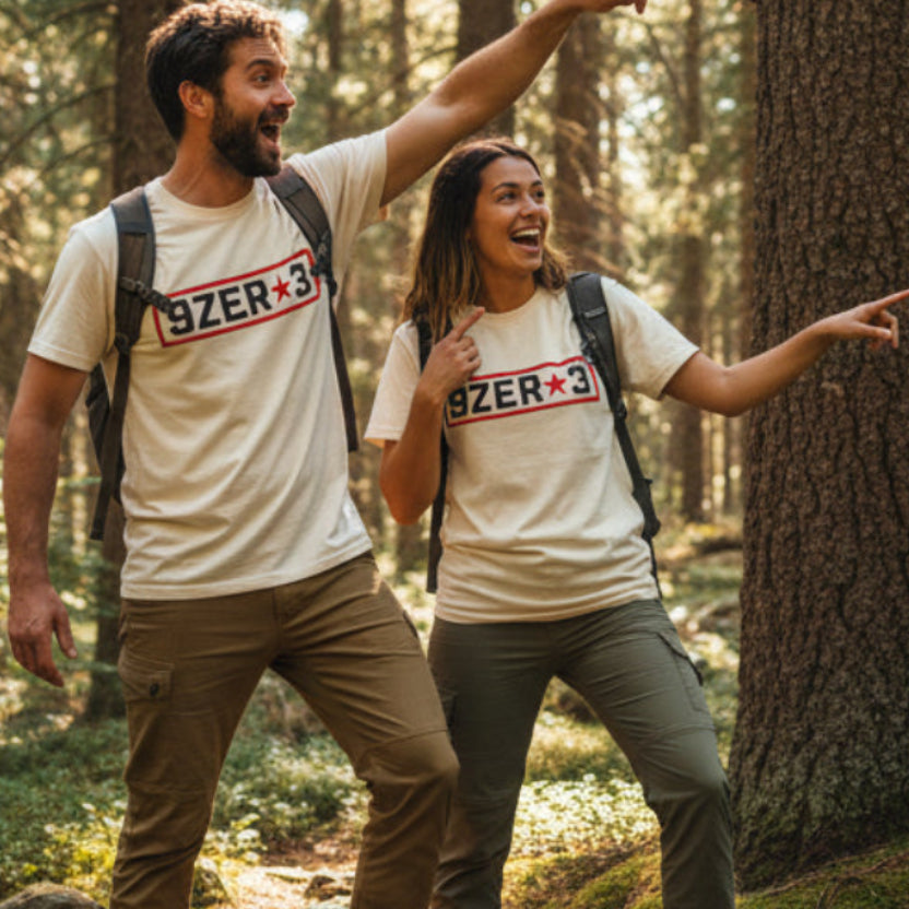 9ZERO3 TEE SHIRT - LIVE THE 9ZERO3 -