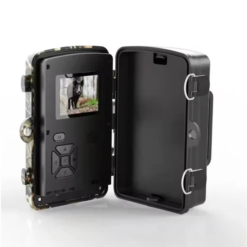 H1 Hunting camera.Outdoor wildlife photo hunting small camera, infrared night vision, motion activation trigger. No battery