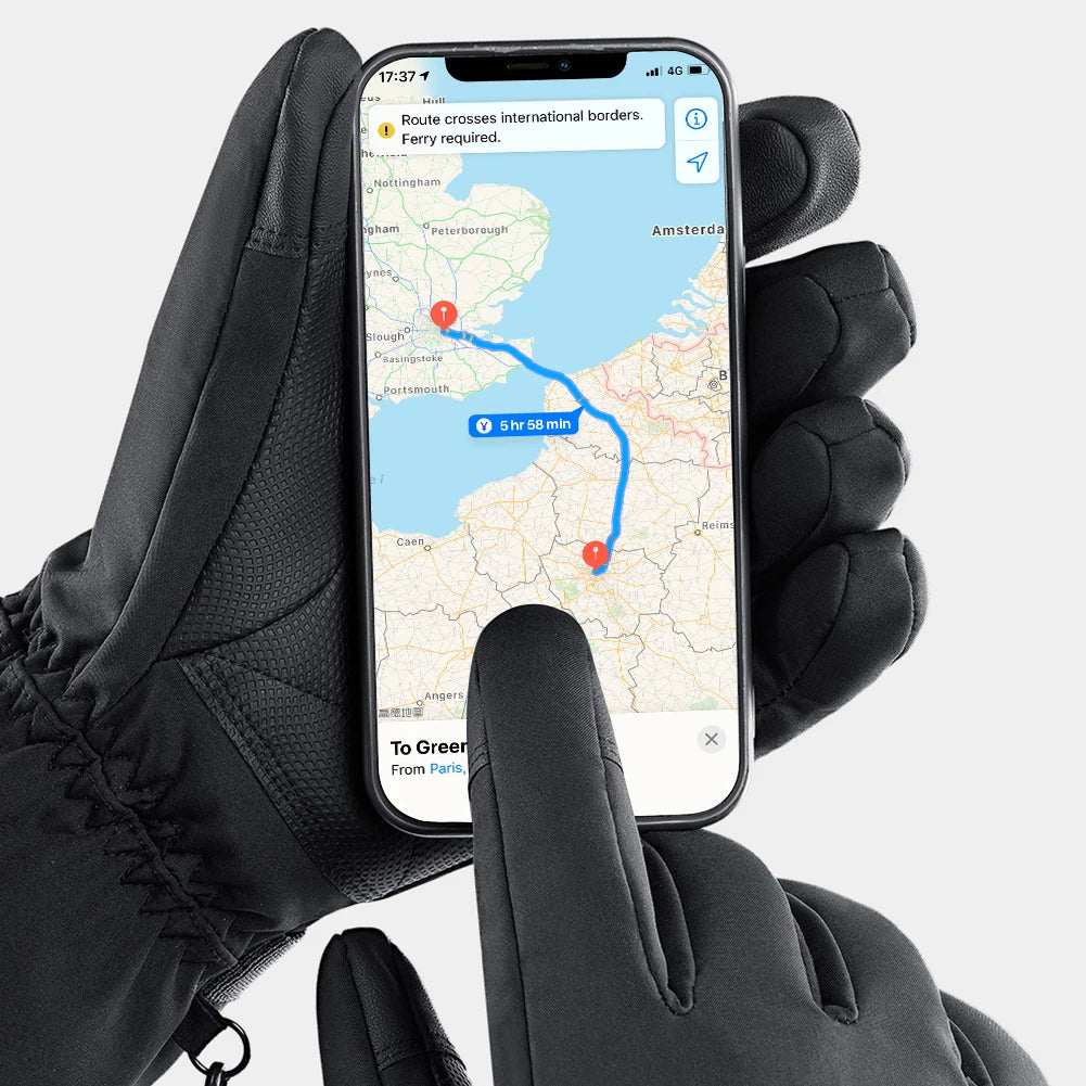 Motorcycle and Skiing Heated Gloves - Waterproof